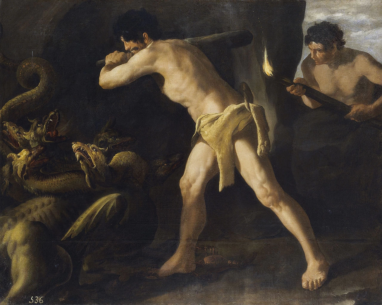 Ercole combatte l'Idra di Lerna - Museo del Prado, Madrid